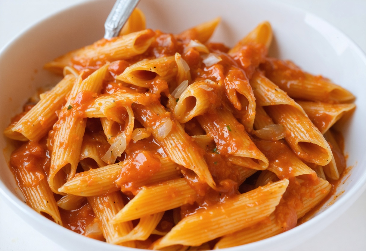 Three Ingredient Tomato Butter Onion Pasta Sauce