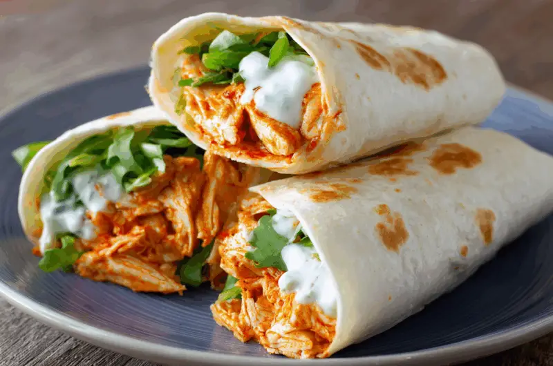 Buffalo Chicken Wraps