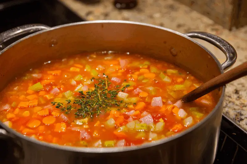 Grandma's Lost Vegetable Soup