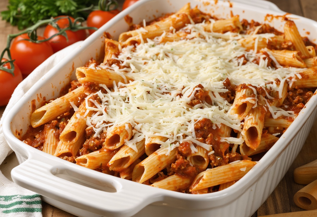Easy Weeknight Baked Ziti