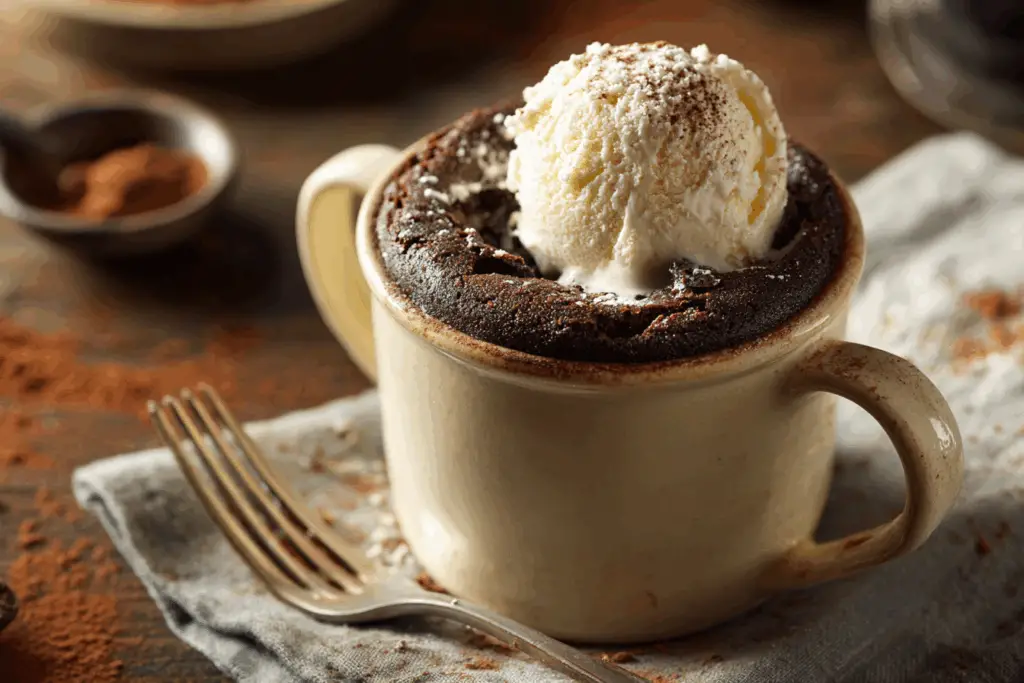 Perfect Microwave Chocolate Mug Cake