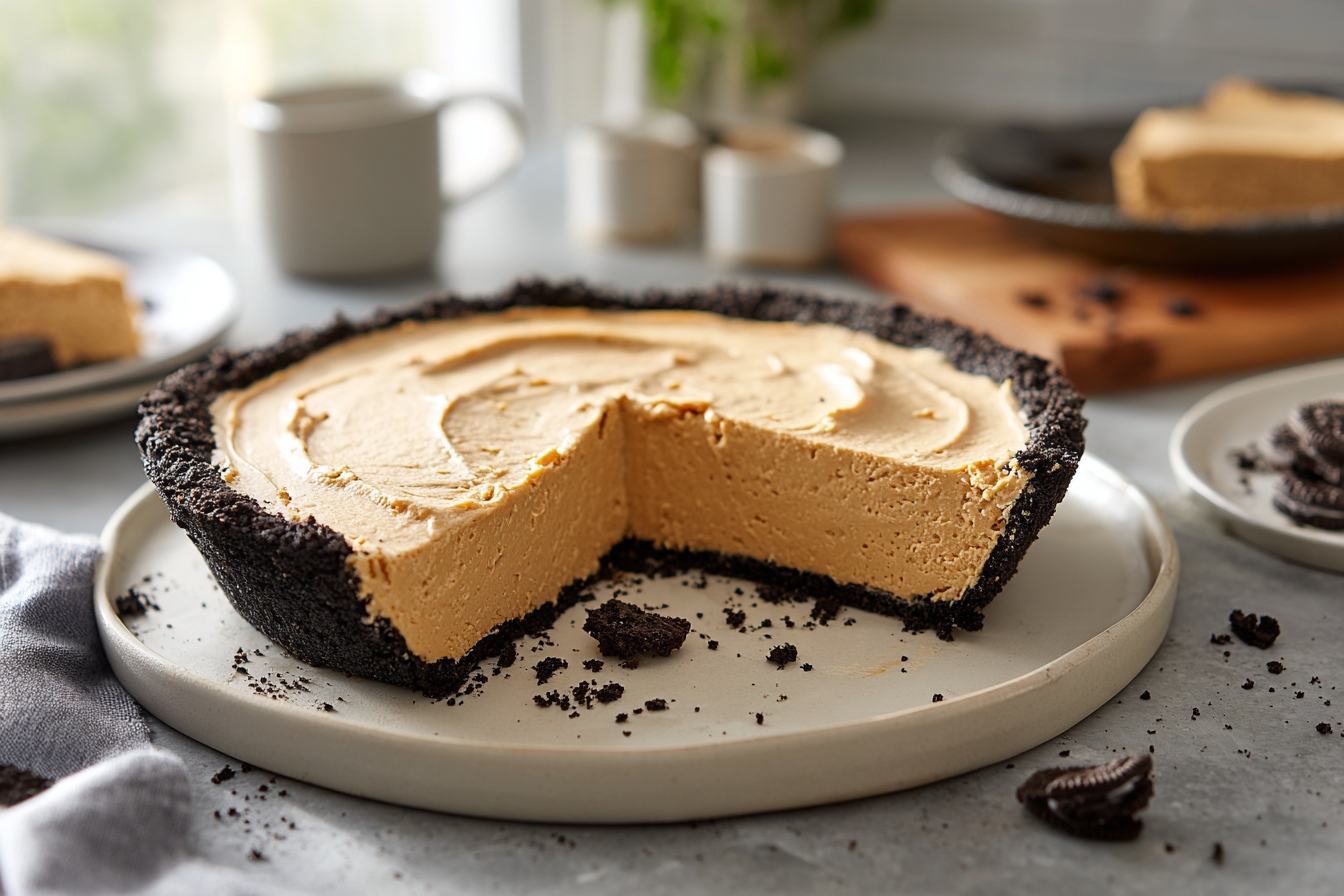 Easy 20-Minute No-Bake Peanut Butter Pie