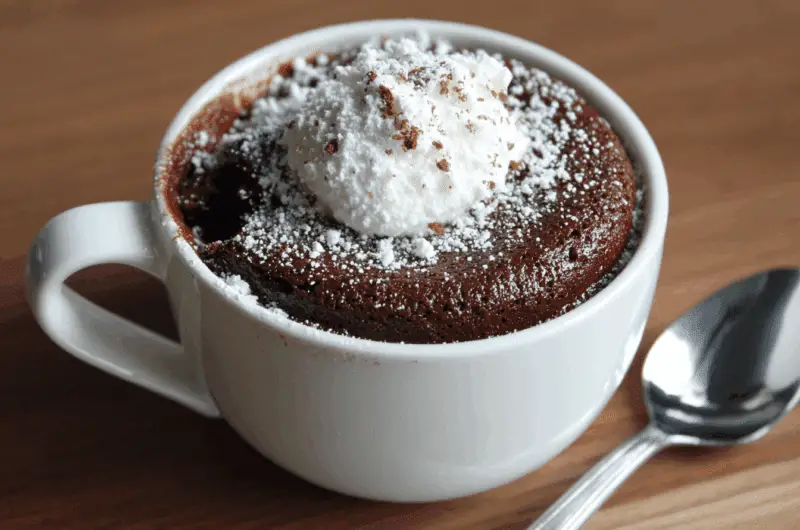 Perfect Microwave Chocolate Mug Cake
