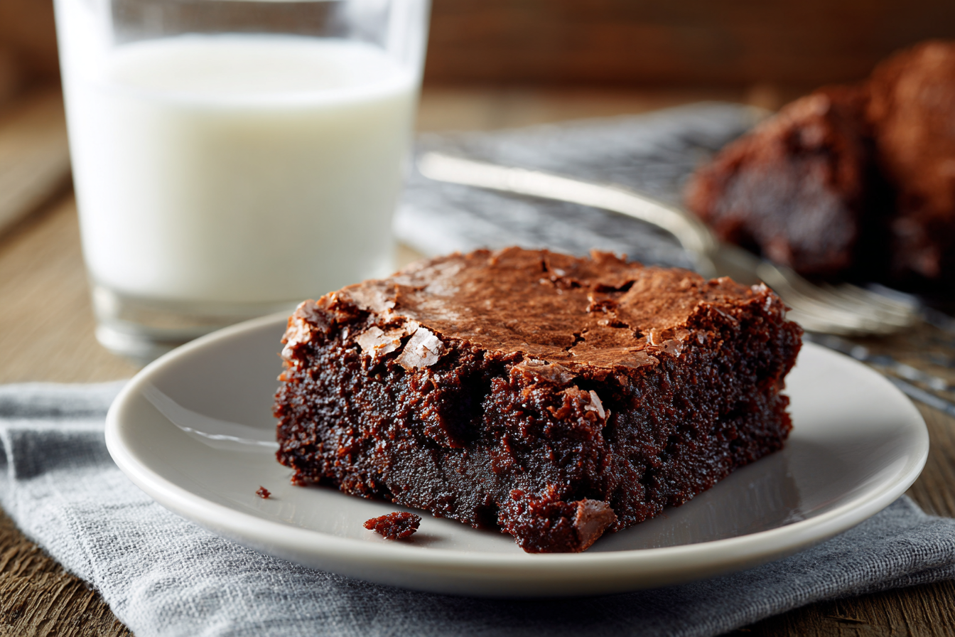 3-Ingredient Nutella Brownies