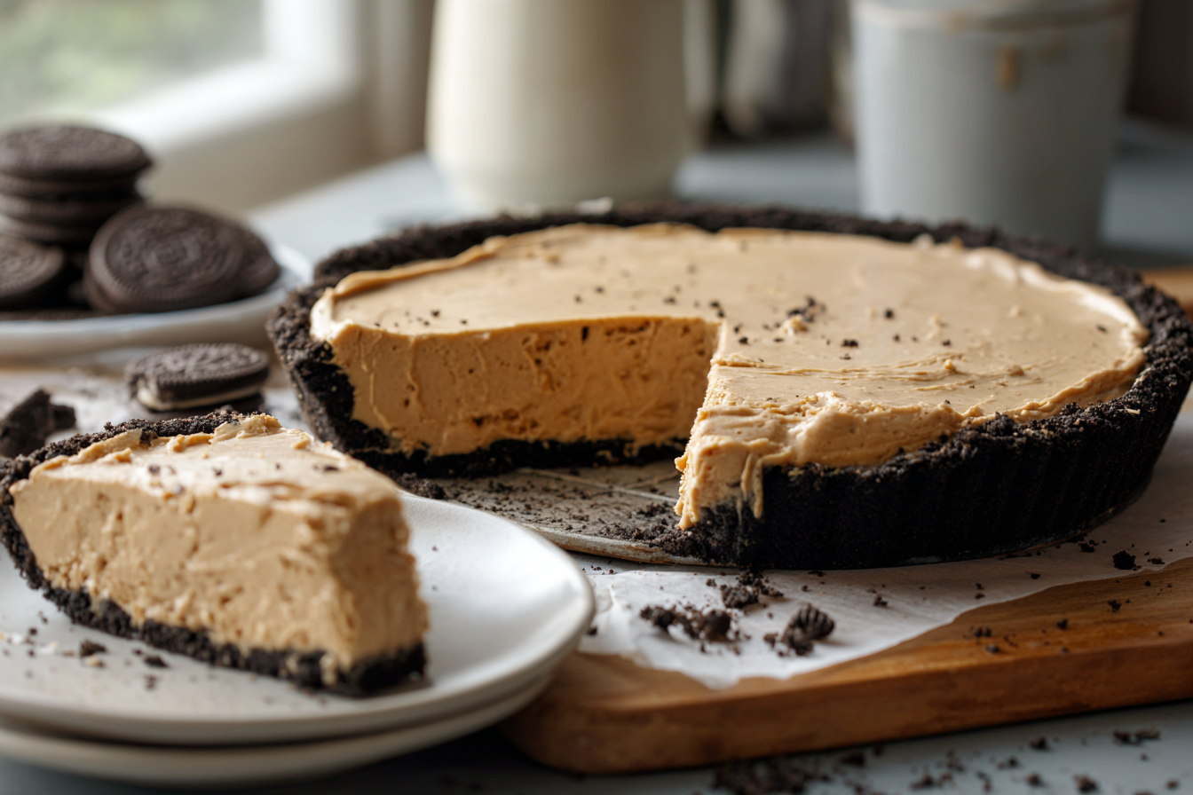 Easy 20-Minute No-Bake Peanut Butter Pie
